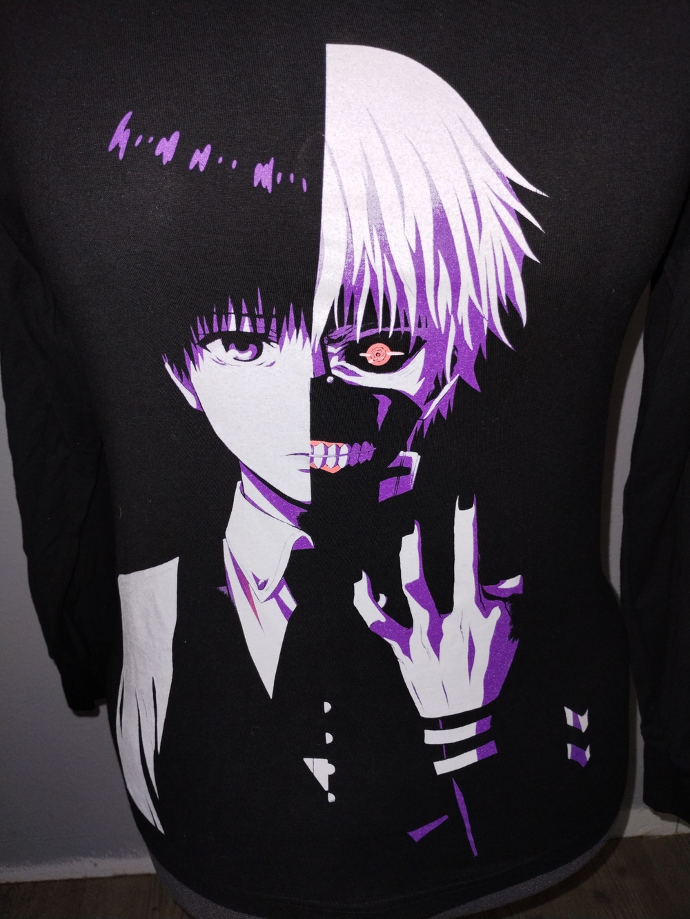 Tokyo Ghoul Black Graphic Cotton T-shirt. -Official Funimation